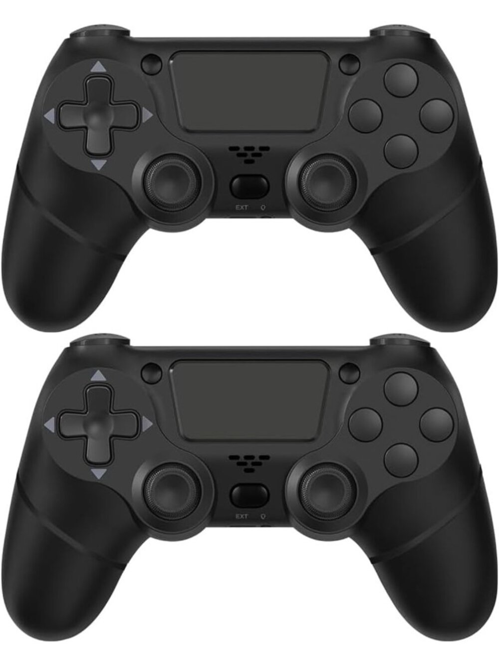Wireless Game Controller 2-Pack for PS4, Steam, Android, iOS - USB-C Charging
